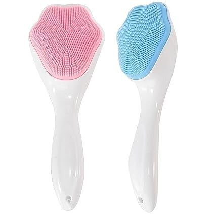 1 Pc Cat Paw Silicone Face Scrubber – Soft Exfoliating Brush for Facial Cleansing, Blackhead Removal & Skincare Massage